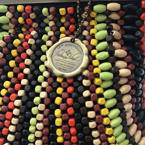 Patricia Nash Tropical Dreams beaded bag - Picture 2 of 6